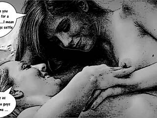 Jilly frisch geschieden von ihrem Mann in Anime.