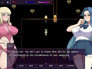 ホーニースラットがクラスで巨乳晒してヘンタイゲームでボスを倒す