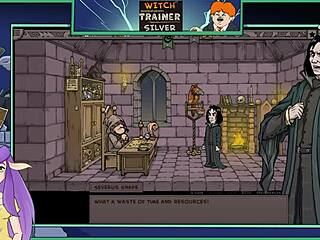 witch trainer silver part 3 with big tits and monsters