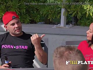 Swingerkoppels duiken in een wilde reality-orgie in de rode kamer vanavond, volledige film