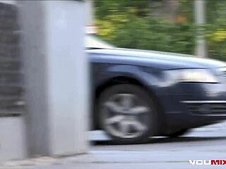 ebony canela skin’s big ass and feet get cummed on