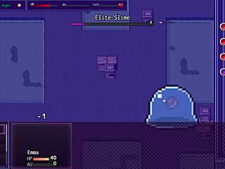 Horny Slut Exposes Big Tits in Class, Defeats Boss in Hentai Game