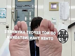 i enjoy the asian japanese office feet fetish