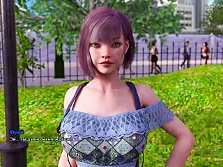 Hey, check this out! Life in Santa County Part 4 gameplay with naked cartoon action in bathroom.