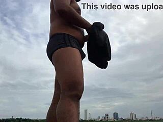 Big boy works hard with massive cock to satisfy Brazilian amateur in homemade clip