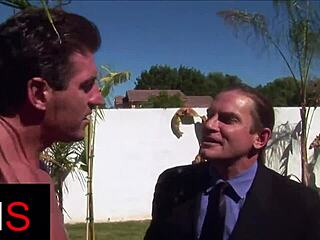 Two sexy girls get fucked by big cock guy