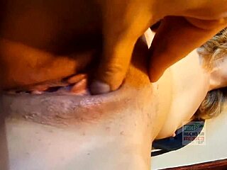 Skinny blonde gets her wet pussy fucked by a monster cock