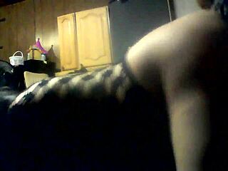 Young Chubby Navajo Tiff Bent Over in Lingerie for Doggystyle