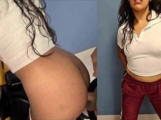 College girl in uniform gets fucked by teacher at office