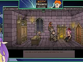 witch trainer silver part 3 with big tits and monsters