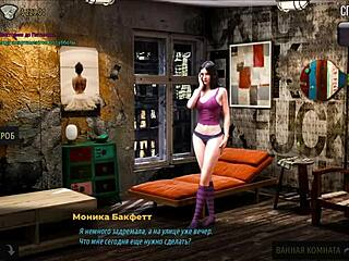 Fashionbusiness babe spreads legs wide to show her pussy in steamy E2 22.