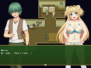 Stolen newlywed Monica's tsundere wife faces titillating task in part 6