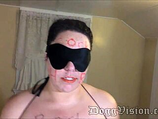 Wife gets ass pounded in raw threesome with swingers