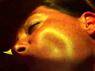 Slut girlfriend passionately sucks cock, focusing on nipples and tits