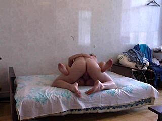 Hot milf engages in amateur sex