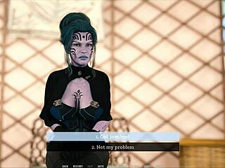 i'm exploring tales from the unending void 158 with big tits and curvy figures in this 3d game.