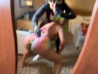 can moee baby twerk that ass forever with gibby the clown in wild hentai style?