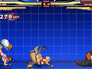 Intense hentai scene with Mary Angel Yuli in 6-person sex and cumshot action