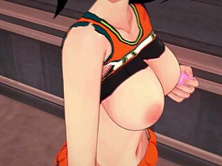 Check out super sexy Momo Yaoyorozu in wild 3D hentai action!