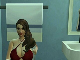Stepmom Gets Mouthful of Cum in Wild Indian Cartoon Action