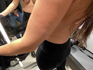 I Asked The Store Clerk For A Blowjob In Fitting Room. Amateur Milf Slut Delivers!