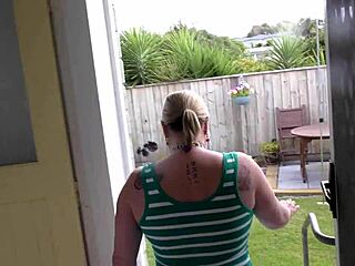 Trashy Milf Banged Hard With Creampie