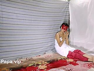 Real Indian wife homemade rough doggystyle blowjob.