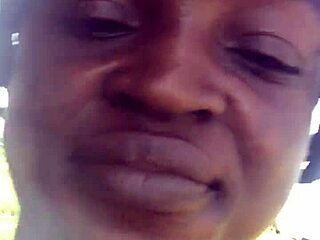 Crazy Bitch Twerks Big Ass Outdoors