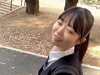 I love this anal sex with small tits