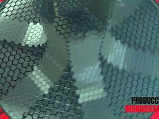 i saw this man with this woman, her big tits bouncing as he cums on her