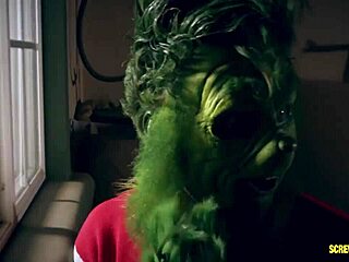 screwbox parody of the grinch with blonde milf in stockings