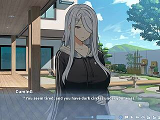 ever seen a big blonde stepsister ride hard in summer clover harem game ep 6?