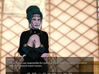 3D animated game with big boobed babes
