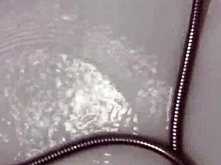 Hungarian Babe Removes Nylon For Footjob In Shower