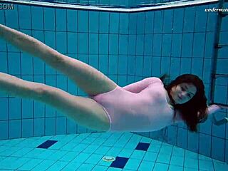 Liza Bubarek Sizzles as Wet Underwater Mermaid