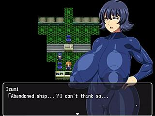 i feel these space suits are too tight for her huge tits and massive butt in shipwrecked spaceship todoroki monthly patreon choice hentai game ep 1