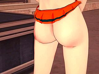 Check out super sexy Momo Yaoyorozu in wild 3D hentai action!