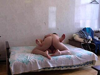 Hot milf engages in amateur sex