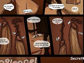 Avatar Azula in Boiling Rock Double Penetration Orgy