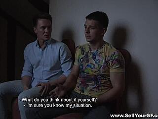 Sell Your Gf? Sofi Goldfinger Gives Blowjob And Cumshot In Teen Porn