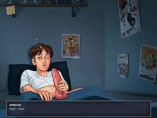 Summer-themed visual novel 126 walkthrough with PC gameplay