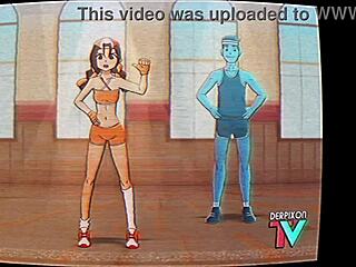 Wanna see Eri-chan’s steamy home workout?