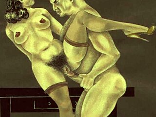vintage erotic drawings bring retro fantasies to life
