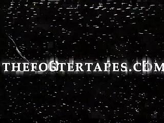 Petite Babe Kneels for Foster's Threesome