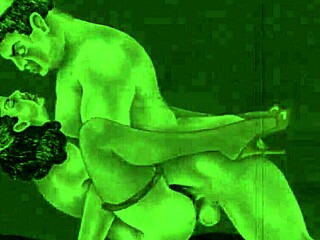 vintage erotic drawings bring retro fantasies to life