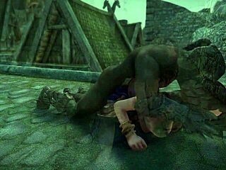 Unbelievable! Skyrim Darkest Desires in 3D Roleplay Sex with Ysolda Part 1