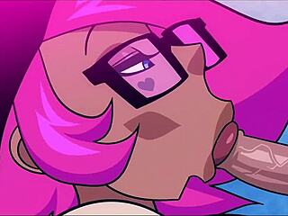 Hey, ever seen Princess Ethel in wild cartoon action?