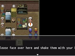 Grace udforsker Labyrinth Town i anime hentai spil del 4