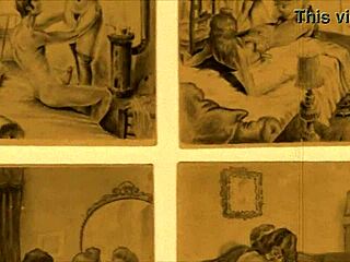 vintage erotic drawings bring retro fantasies to life