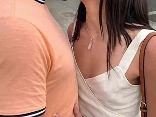 Avi Love’s Small Tits Bounced While Fucked by Friend